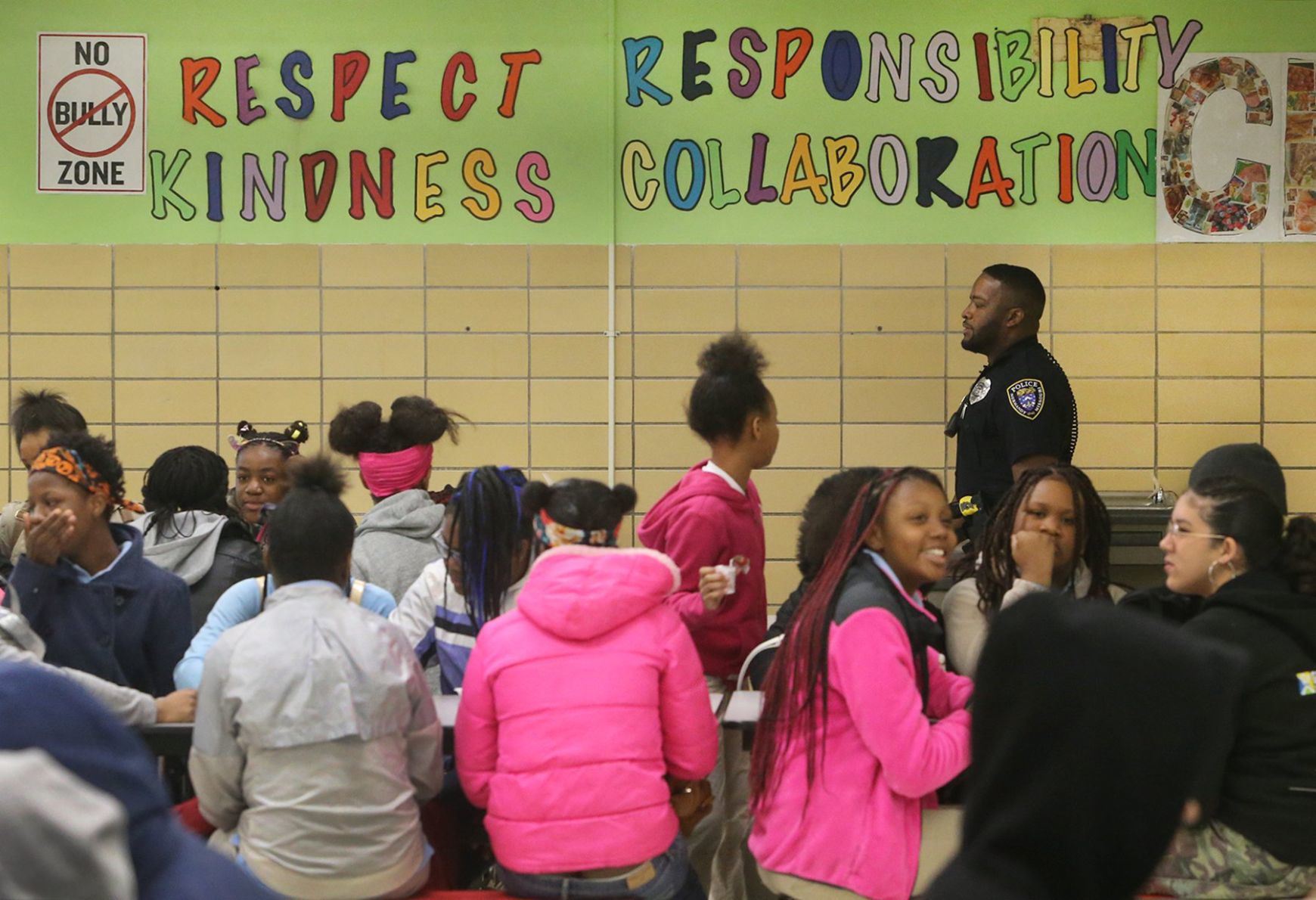 Normandy school resource officer back to his roots